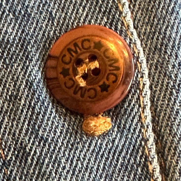 CMC | Vintage Denim Maxi Skirt with Side Button Detail, Size M - Picture 10 of 10